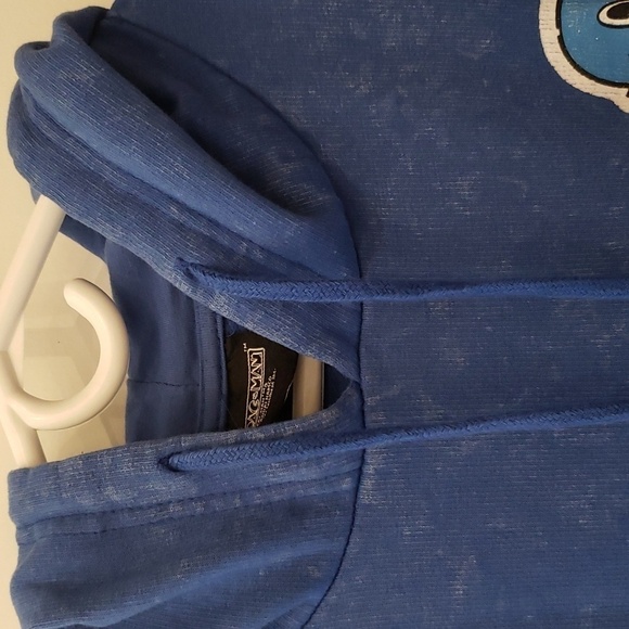 Pac-man Hoodie Blue pac-man 1980 Washout Blue Men's Large - Picture 4 of 14